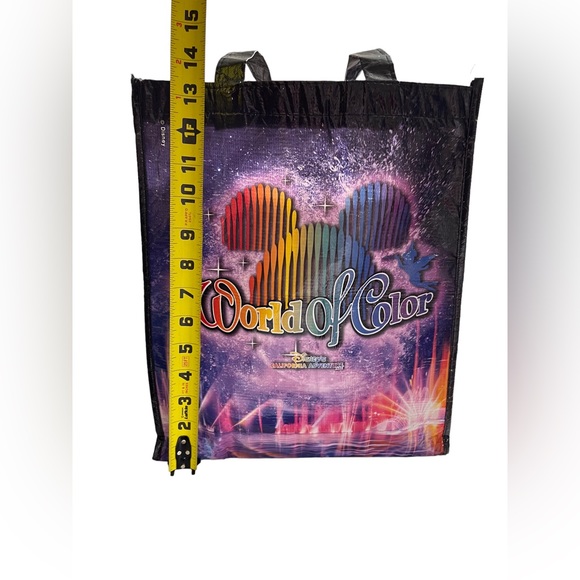 two Disneys California Adventure world of color reusable tote bags - Picture 7 of 7